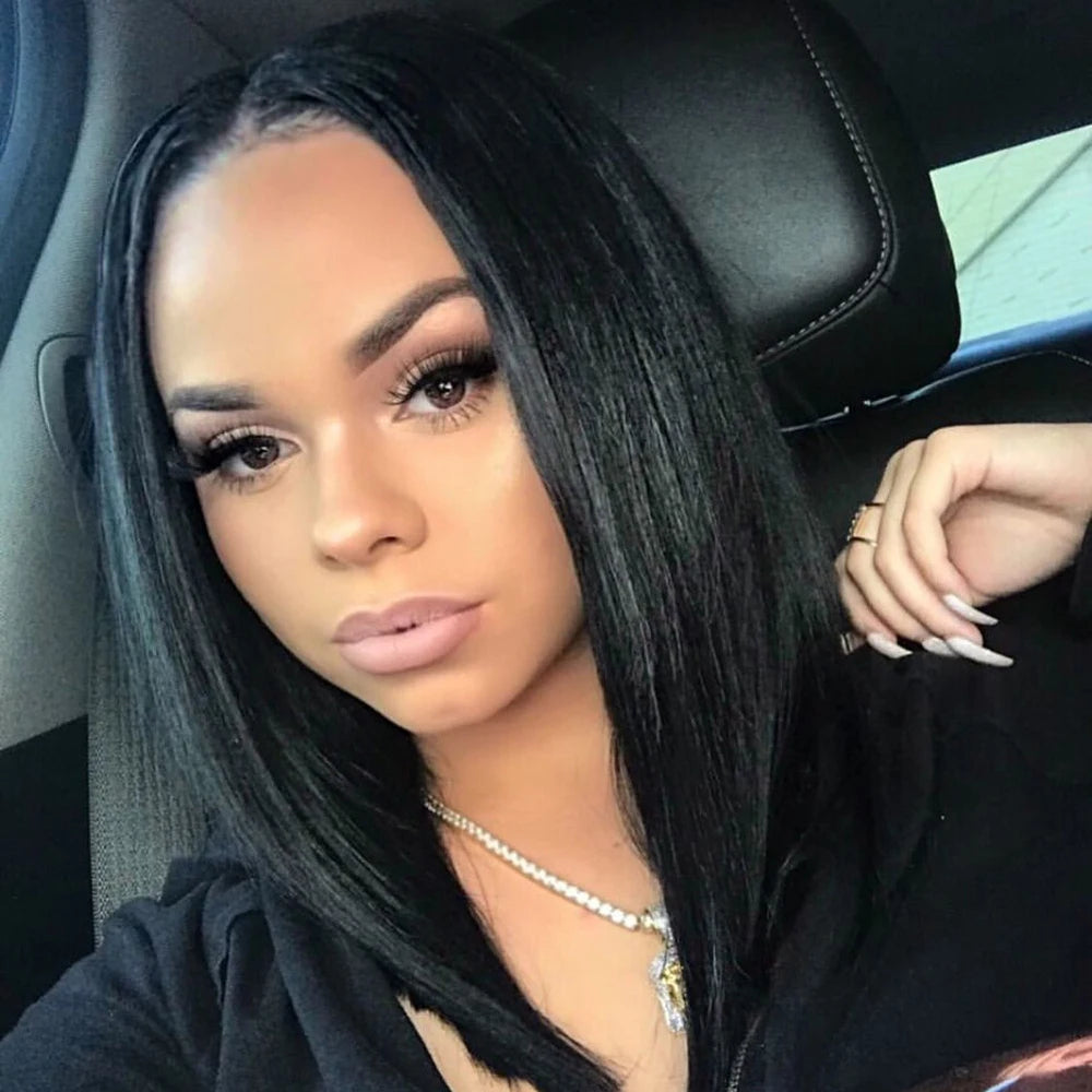 Short Bob Human Hair Wigs Bone Straight 13x6 13x4 Glueless Wig 5x5 Ready To Wear And Go Closures Wigs For Women Pre Cut Lace