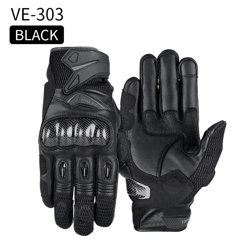 Scoyco MC20 Motorcycle Gloves Carbon Fiber Accessories Breathable Moto gear Cycling Climbing Racing Riding Glove For Men & Women