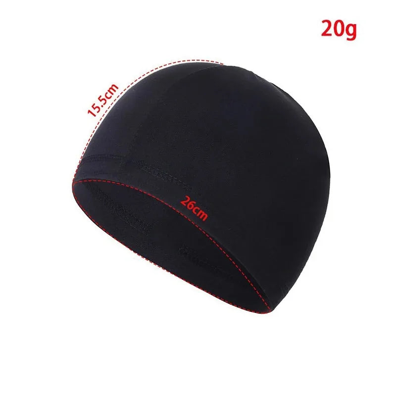 Cycling Bicycle Breathable Anti-UV Hat Outdoor Sports Soft Beanie Running Motorcycle Helmet Liner Cap Men Women