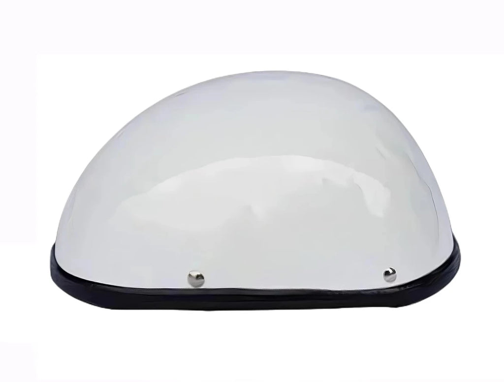 Vintage Retro German Soldier Half Helmet Fiberglass Shell Lightweight Cruise Off Road Motorcycle Helmet Cool Stylish Design