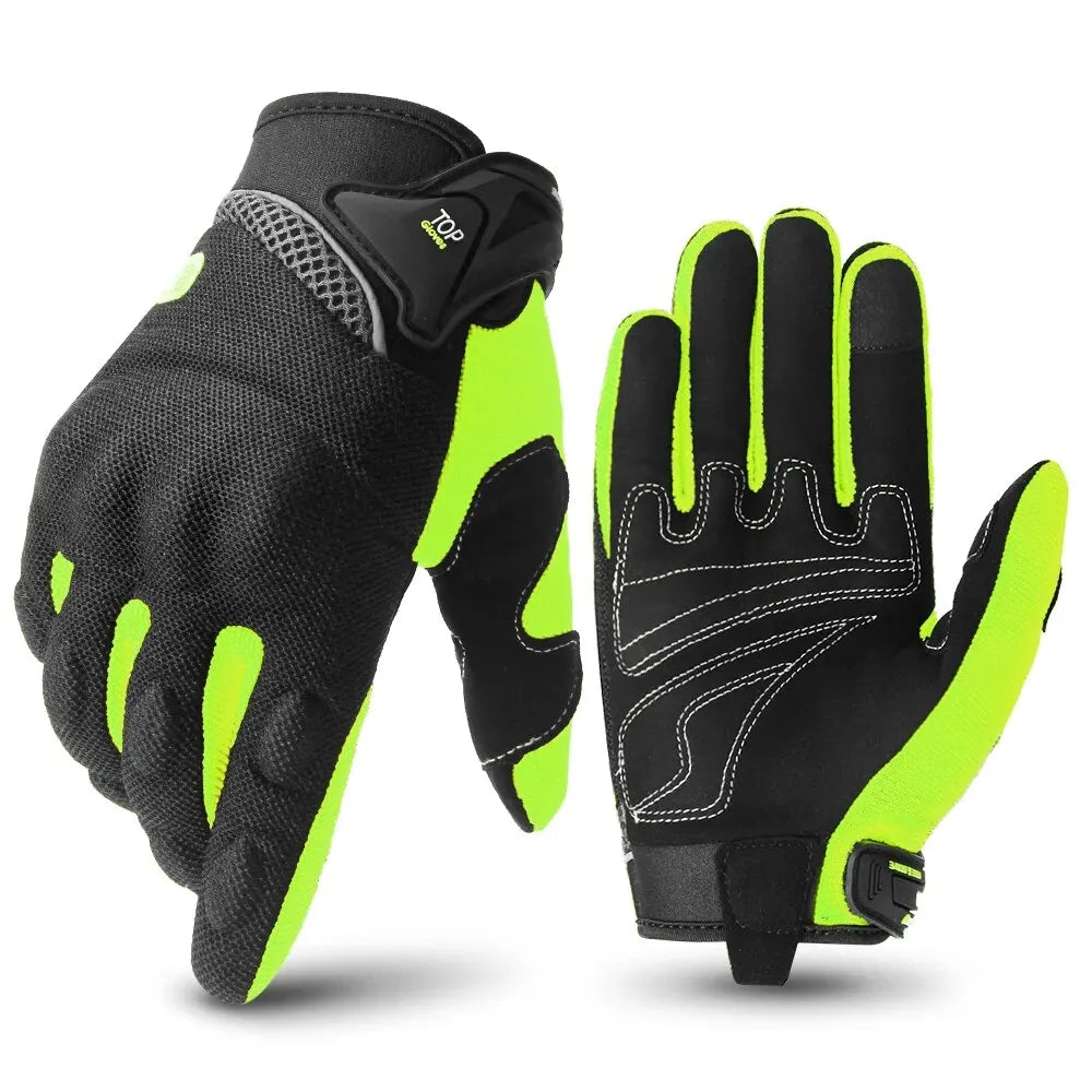 Motorcycle Gloves Women Motocross Full Finger Racing Gloves Touch Screen Moto Riding Gloves Outdoor Non-slip Guantes Moto M-2XL