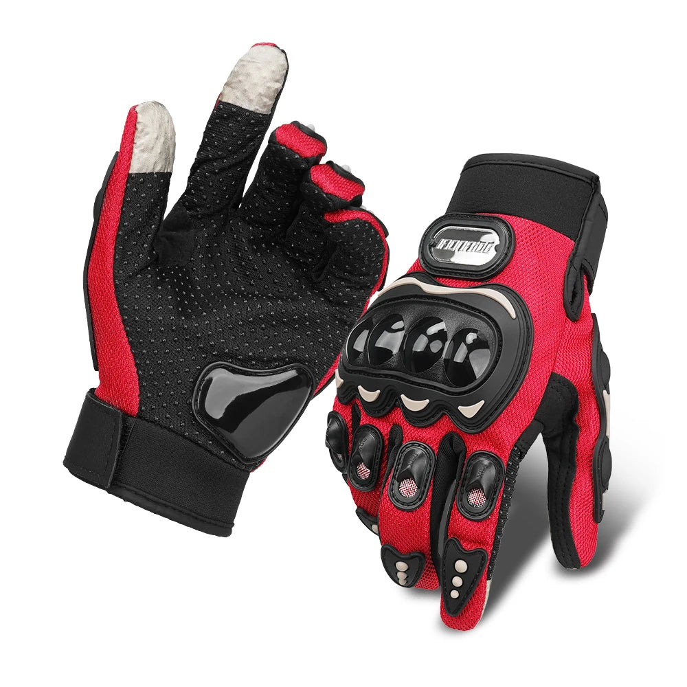 Motorcycle Gloves Moto Touch Screen Breathable Gloves Motorbike Racing Riding Bicycle Protective Guantes Summer Sports Glove