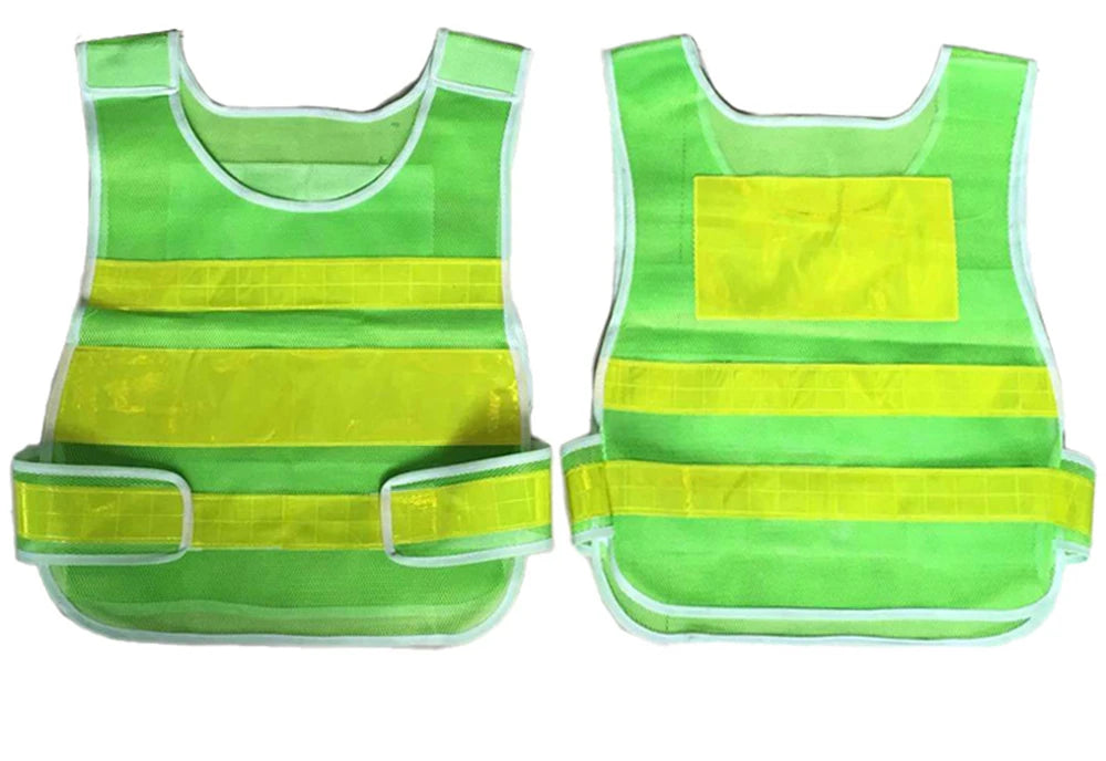 Motorcycle Reflective Vest High Visibility Motocross Riding Off-Road Bicycle Vest Running Sports Jacket Logo Printing