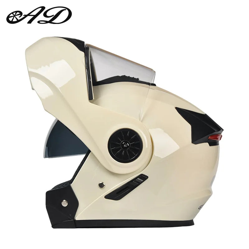 High Quality Unisex ABS Modular Portable Motorcycles Motocross Helmet New Generation Cascos Para Moto Motorbike Helmets Factory
