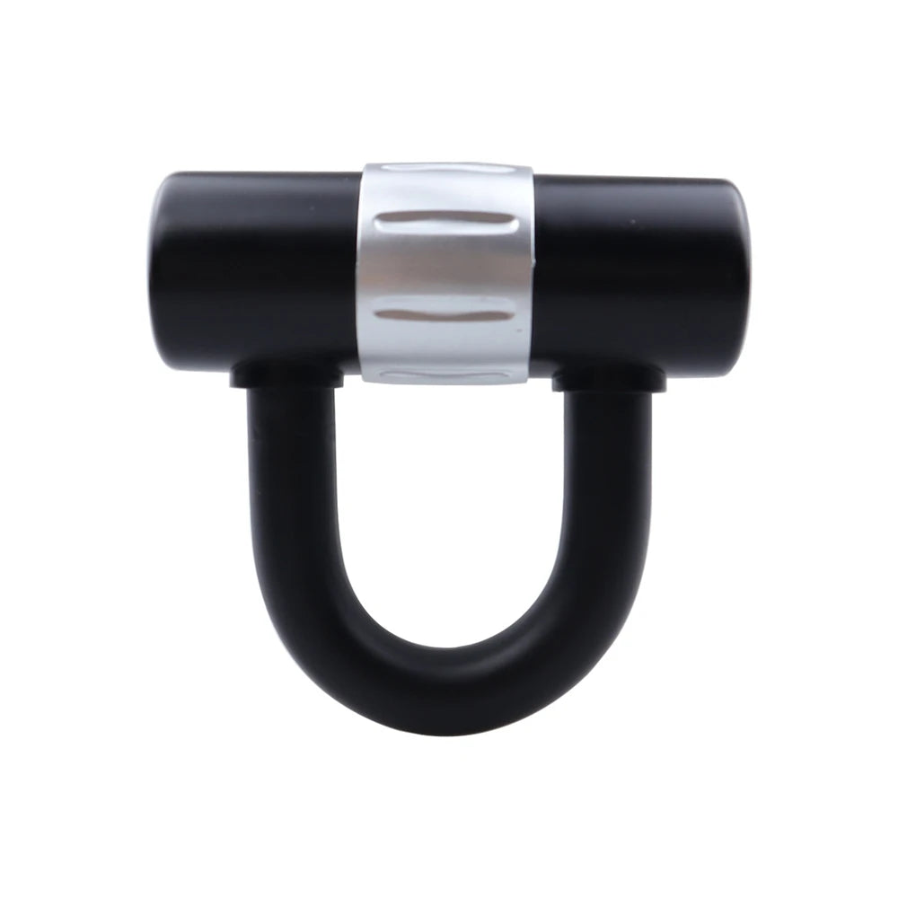 16mm Heavy Duty U Lock Motorcycle Lock Bicycle Lock Dics Lock with 2Keys Security for Moped Scooter Outdoors