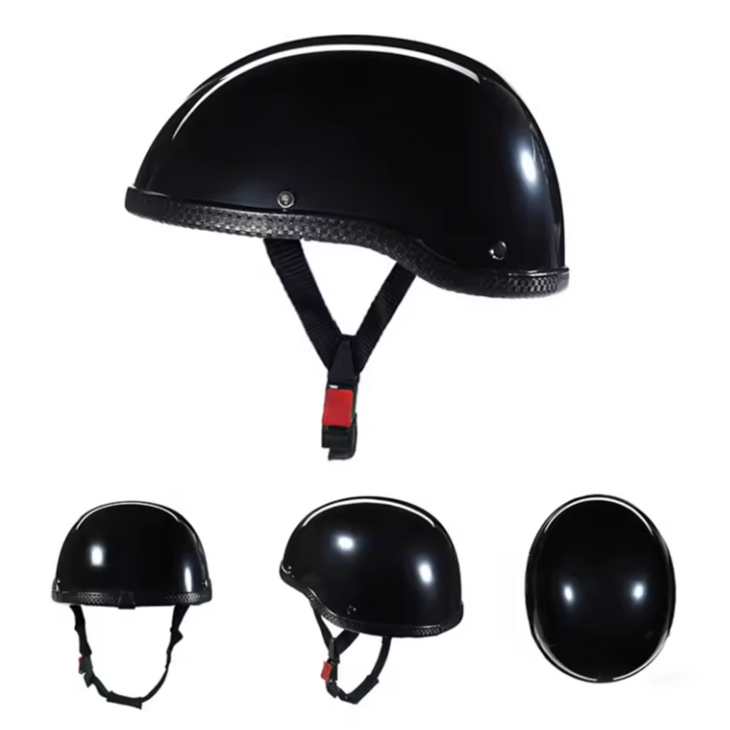 Vintage Motorcycle CruiserHalf Half Helmet