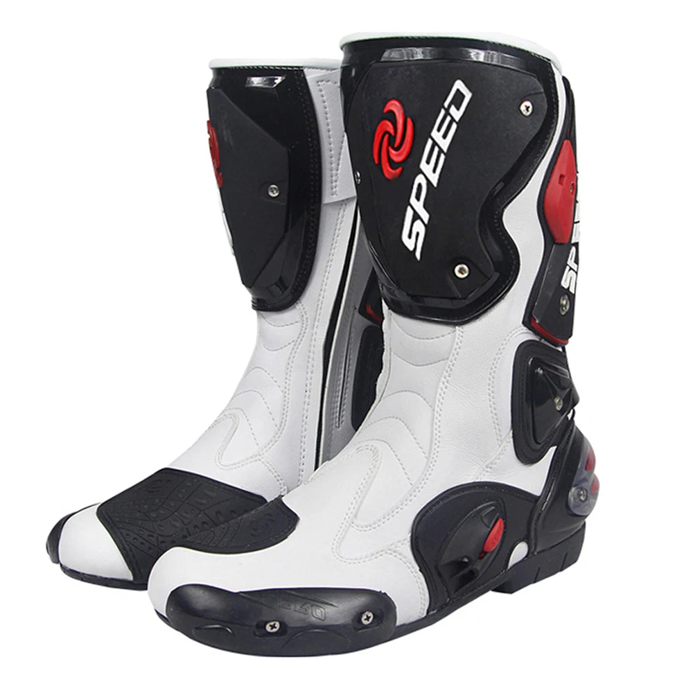 Riding Tribe Motorcycle Boots for Men Motocross Racing Boots Motorbike Shoes To Protect Motorcyclists Botas Moto B1001 B1002