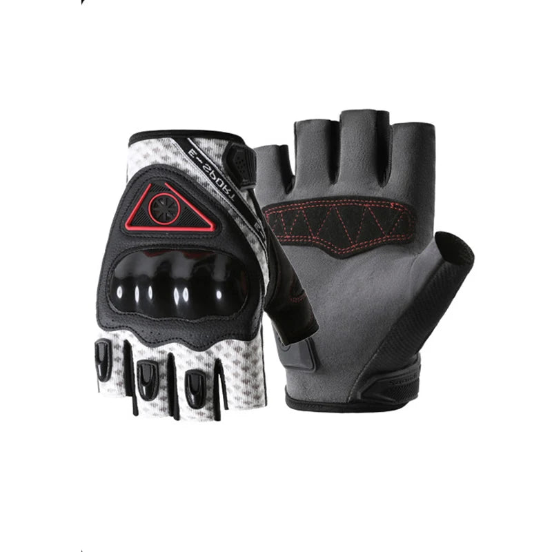 Motorcycle Protective Gloves for Unisex Breathable Anti Slip Touch Screen Gloves Outdoor Off-road Riding Wear-resistant Gloves