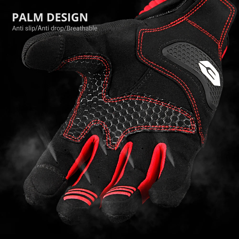 Motorcycle Gloves Outdoor Moto Riding Gloves Men Women Motorbike Gloves Touch Screen Motocross Full Finger Racing Gloves M-2XL