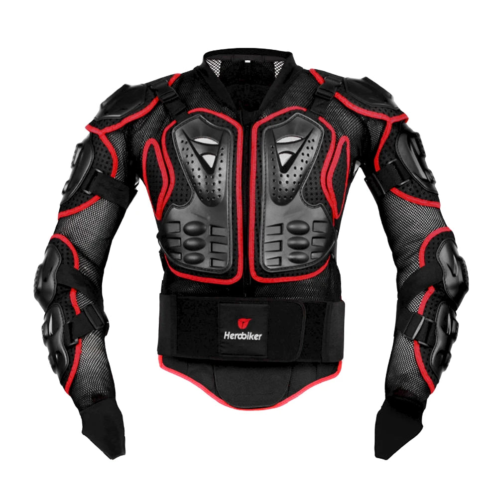 New Men's Motorcycle Jackets Full Body Armor Protection Jackets Motocross Enduro Racing Moto Protective Equipment Clothes S-5XL