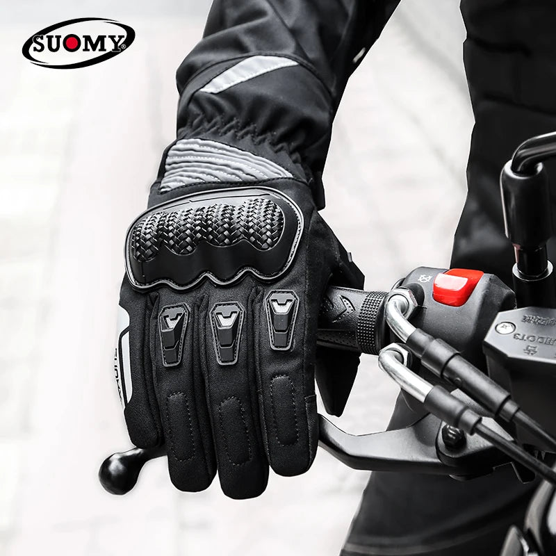 Winter Motorcycle Gloves Men Women Waterproof Warm Motocross Motorbike Racing Riding Protective Cold Weather Gear S-XXL