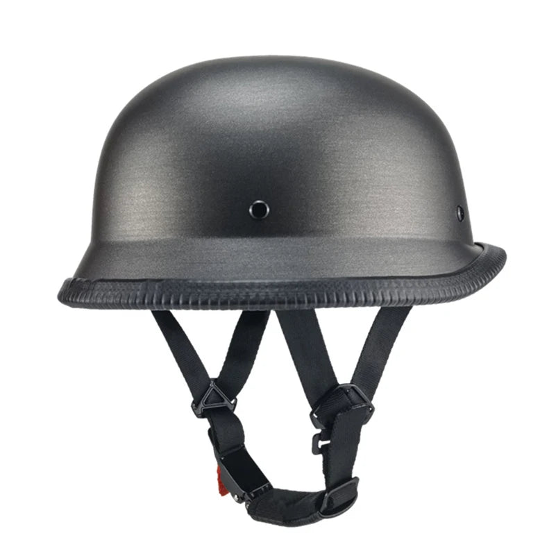 Motorcycle Helmet German Vintage Casco Moto Open Face Black Summer Retro Half Helmet Unisex Helmets Motorcycle Accessories