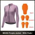 WOSAWE Women Motorcycle Jacket Summer Rider Shirt Back Support Pads Street Riding Jacket Moto Soft Gear Motorcyclist Clothing
