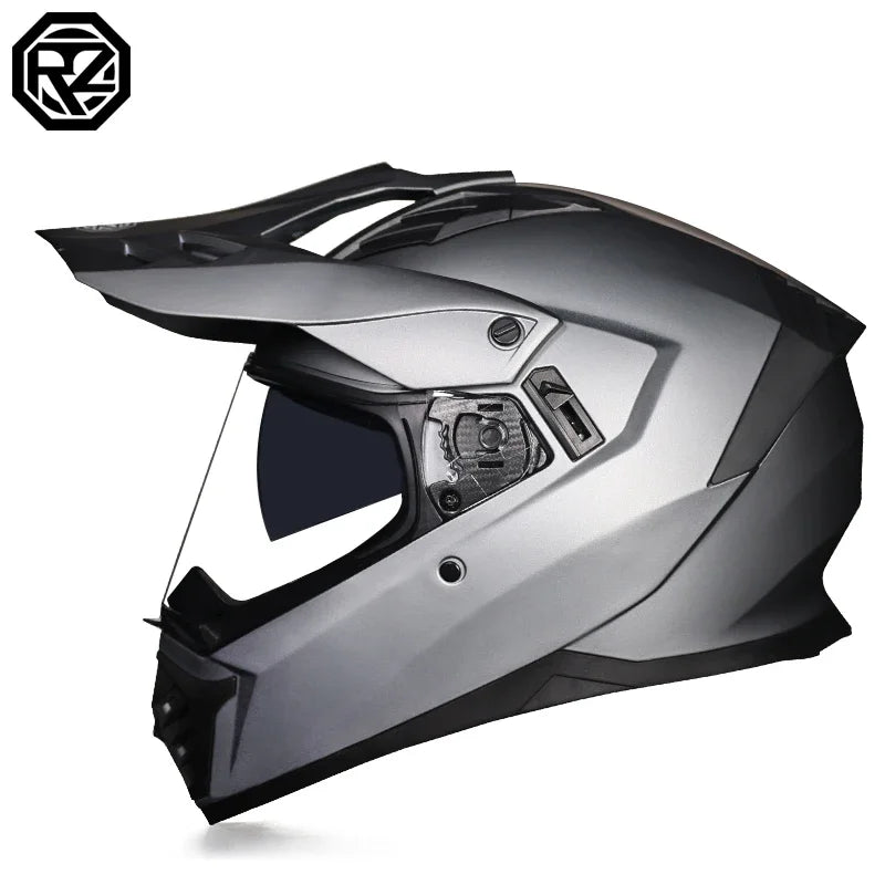 ORZ Off-Road Motorcycle Helmet with Sunshield Moto-Cross Motocross Helmet Racing Moto DOT cascos