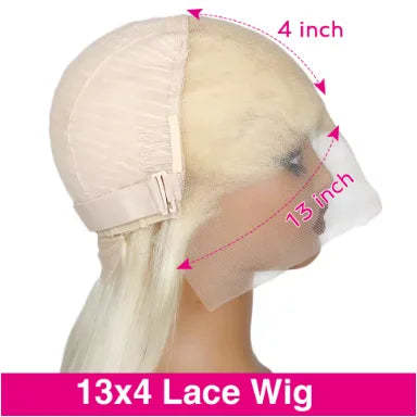 Human Hair 613 Body Wave Wig 200%Density 46 Inch Honey Blonde 13x4 13x6 HD Transparent Lace Frontal Wig Brazilian PrePlucked Wig