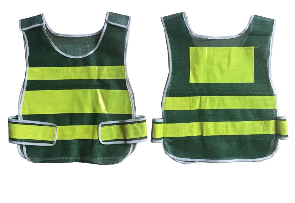 Motorcycle Reflective Vest High Visibility Motocross Riding Off-Road Bicycle Vest Running Sports Jacket Logo Printing