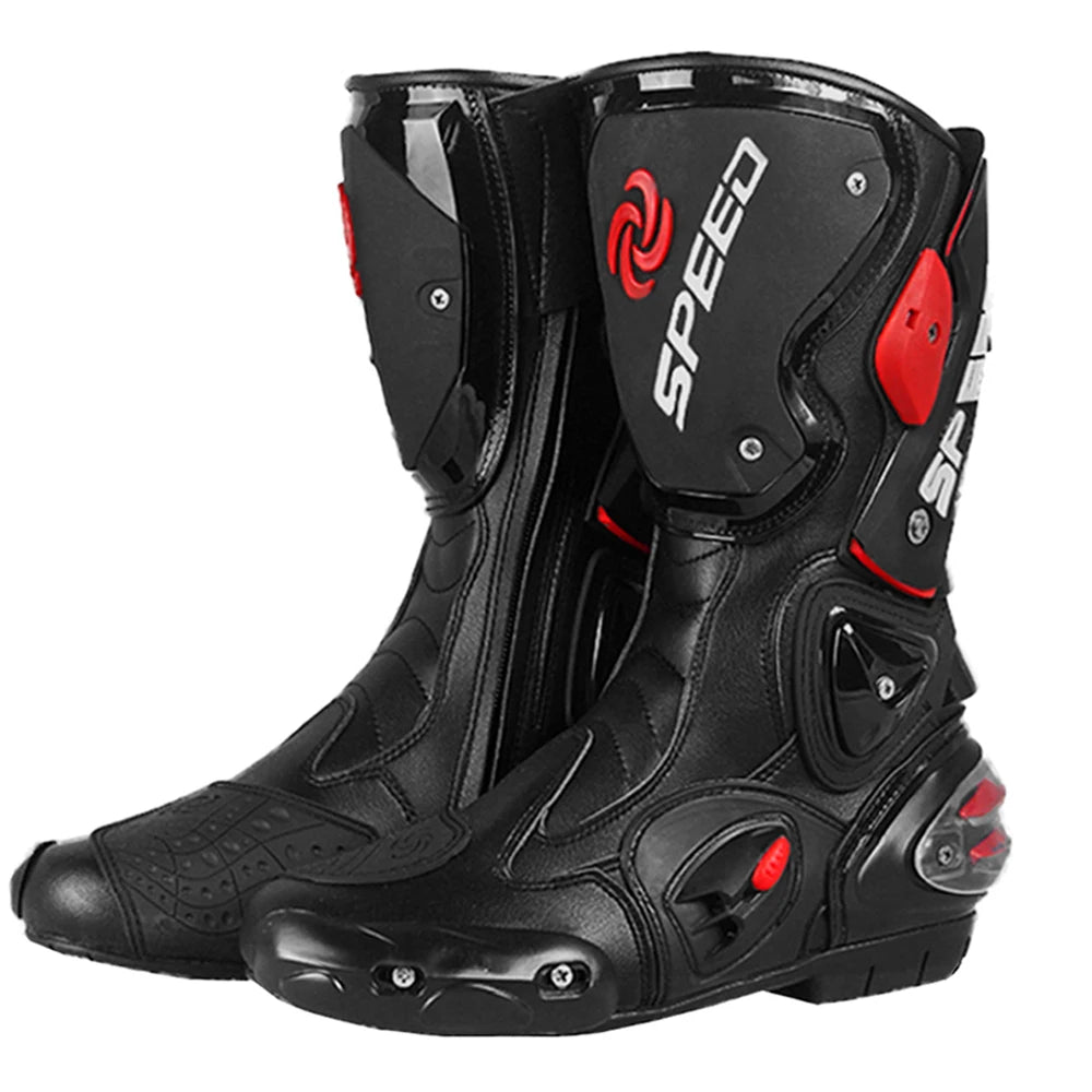 Riding Tribe Motorcycle Boots for Men Motocross Racing Boots Motorbike Shoes To Protect Motorcyclists Botas Moto B1001 B1002