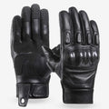 Leather Motorcycle Gloves Full Finger Touch Screen Guantes Moto Motorbike Riding Gloves Wear-resistant Motocross Gloves