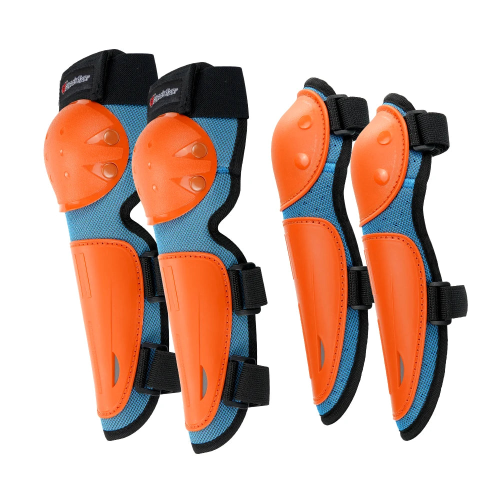 Motorcycle Armor Vest Protection Motocross Body Armor Jacket Protective Armors Riding Kneepads Moto Full Armor Children