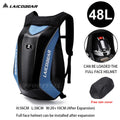 Waterproof Motorcycle Backpack Full Face Helmet Backpack Rider Bag Reflective Travel Bag Carbon Fiber Motorcycle Helmet Bags Men