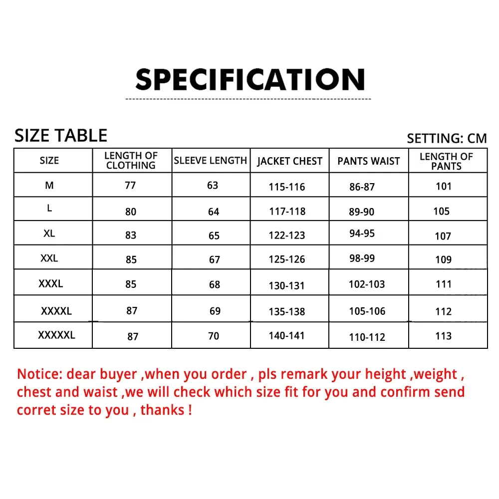 Winter Warm Motorcycle Jacket Pants Suit Waterproof Men Motorbike Riding Moto Jacket Protective Gear Armor Clothing