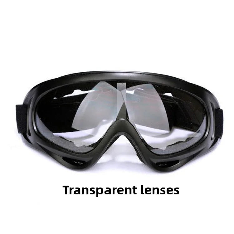Kids Windproof Goggles, UV400 Protection, Anti-Fog Snow Sports Mask, Outdoor Motorcycle Riding Glasses, Safety Gift