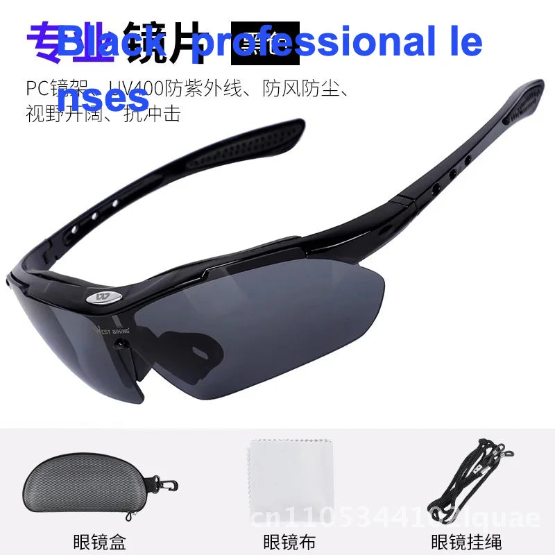 West Rider Unisex Polarized Color Changing Riding Glasses Windproof Outdoor Sports Motorcycle Running Goggles for Men And Women