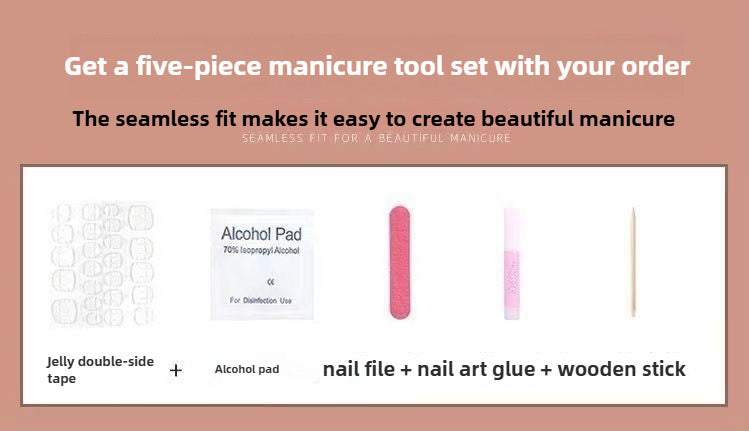 1015-Handmade press on nails fake nails removable