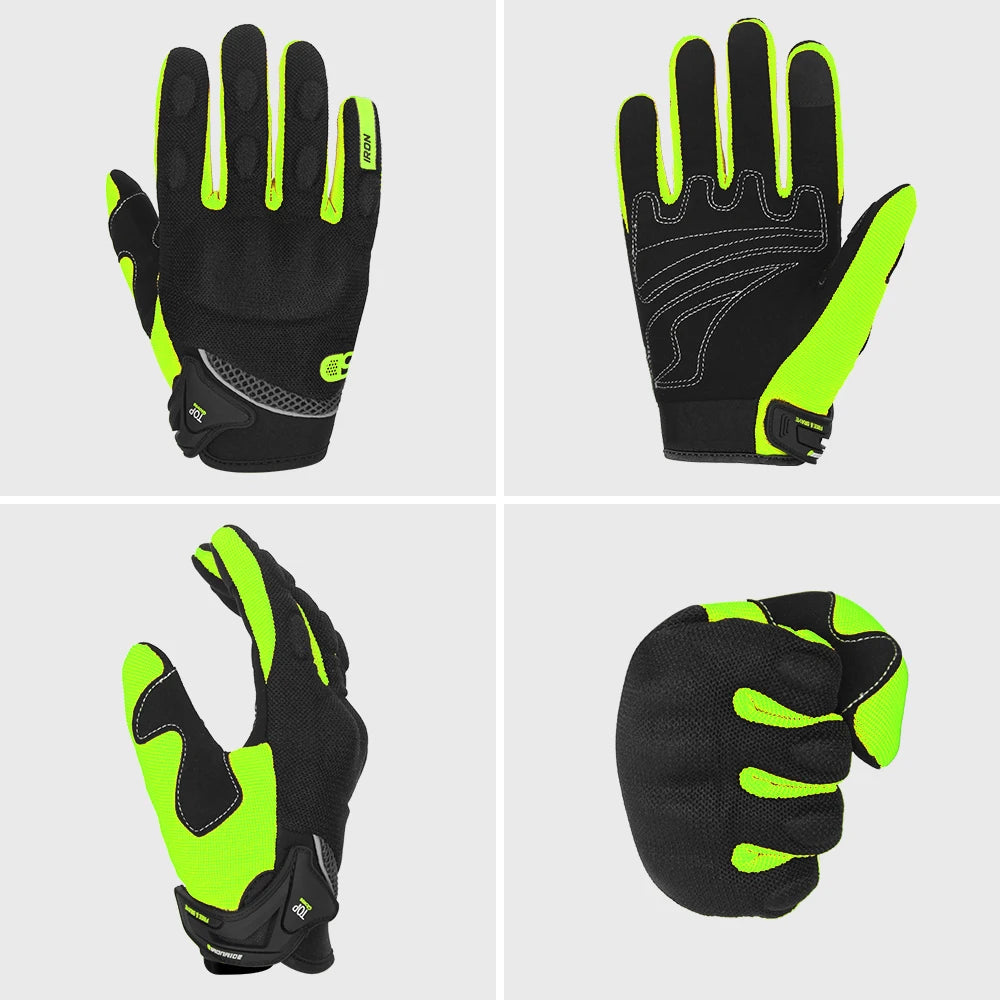 Motorcycle Gloves Women Motocross Full Finger Racing Gloves Touch Screen Moto Riding Gloves Outdoor Non-slip Guantes Moto M-2XL