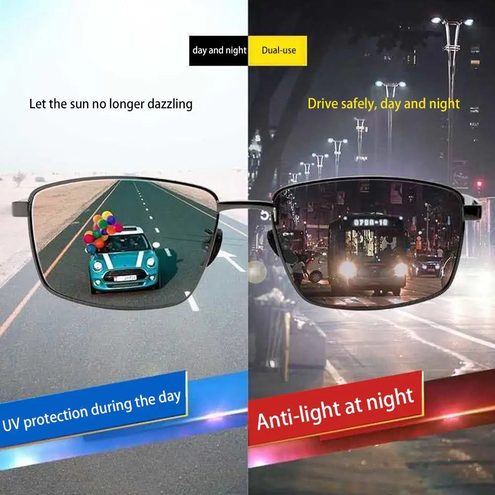 Motorcycle Riding Polarized Glasses Photochromic Sunglasses For Men And Women Comfortable To Wear Scratch-resistant Lenses