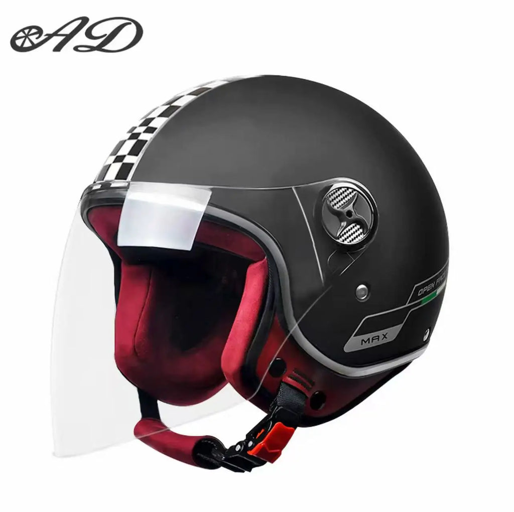 High Quality New electric helmet for men and women four seasons general safety helmet autumn and winter warm motorcycle helmet