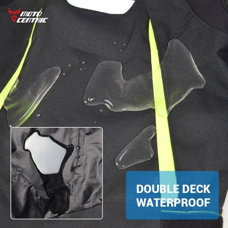 Motorcycle Jacket Pants Waterproof Windproof Moto Protection Motorbike Riding Moto Jacket Pants Four Season Cycling Clothing