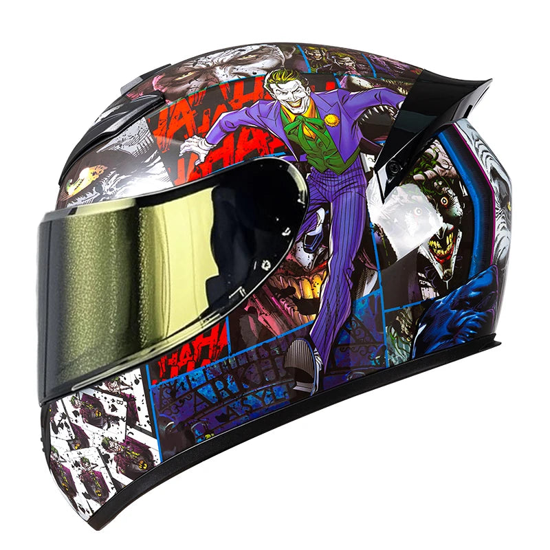 Unisex Full Face Motorcycle Helmet DOT Certified Safety Cap for Motobike Scooter Casco Moto Modular Helmet