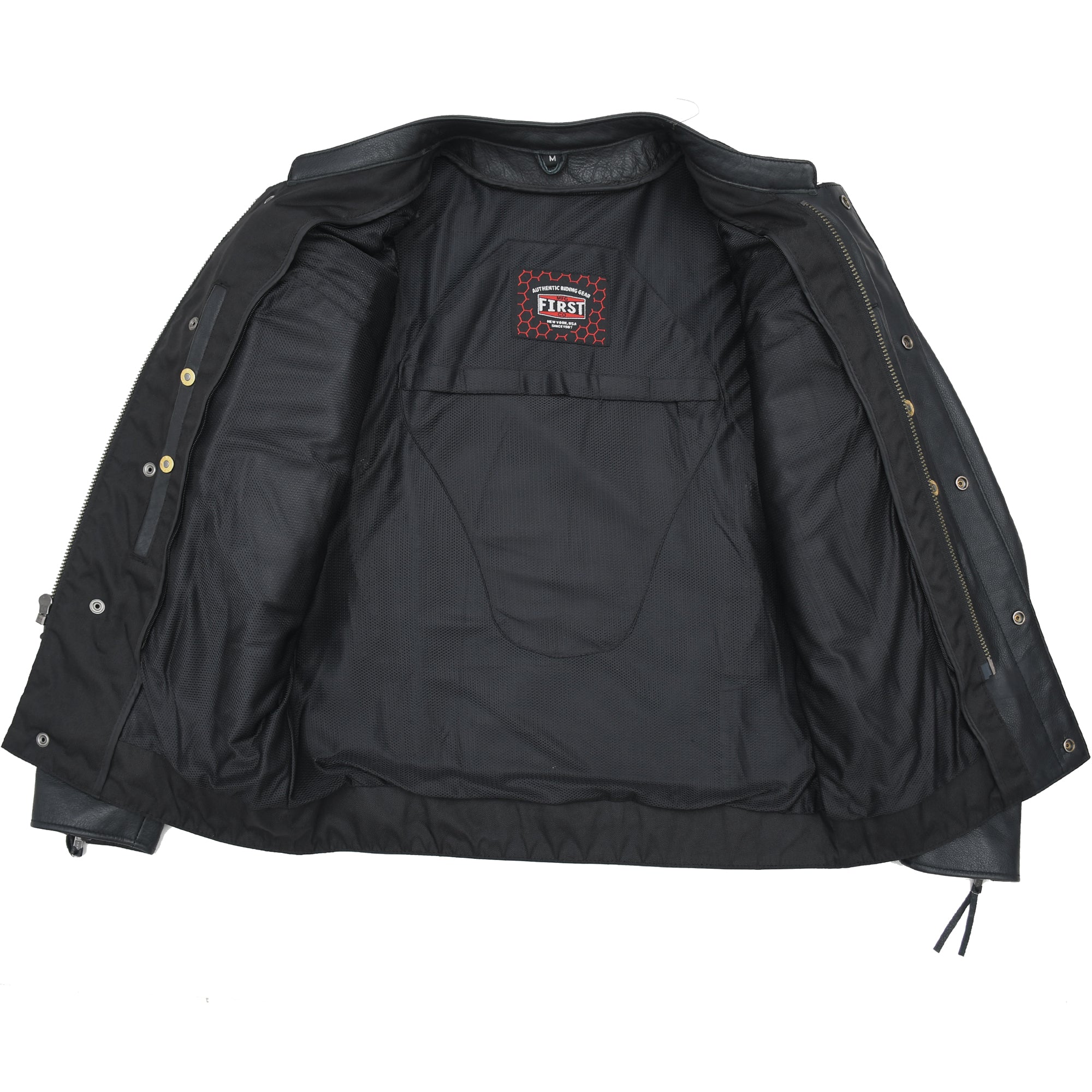 Raider Men's Motorcycle Leather Jacket