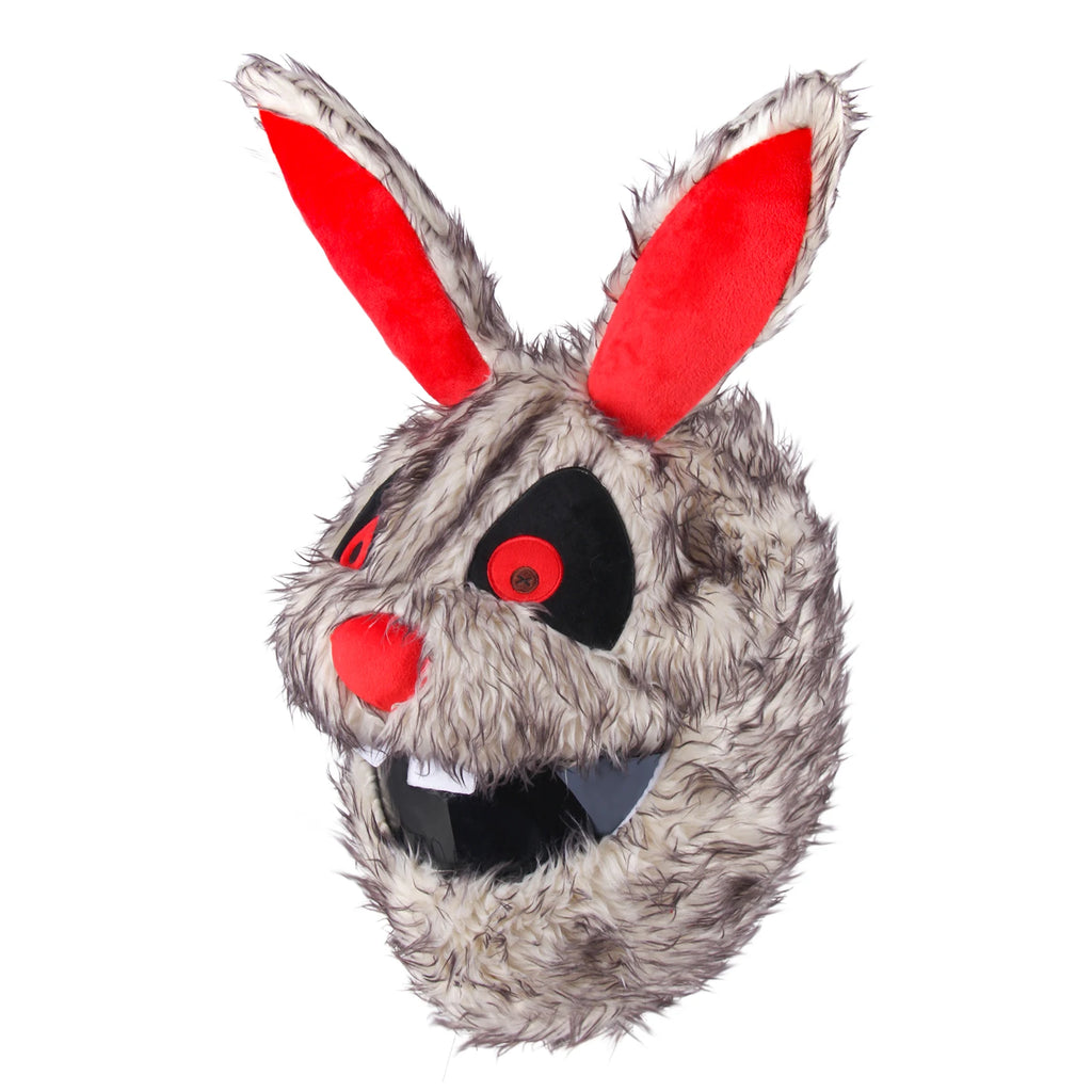 Uchoose Motorcycle Helmet Cover Cartoon Plush Helmets Hat With Crazy Large Flexible Ears Funny Helmet Protective Case For Riding