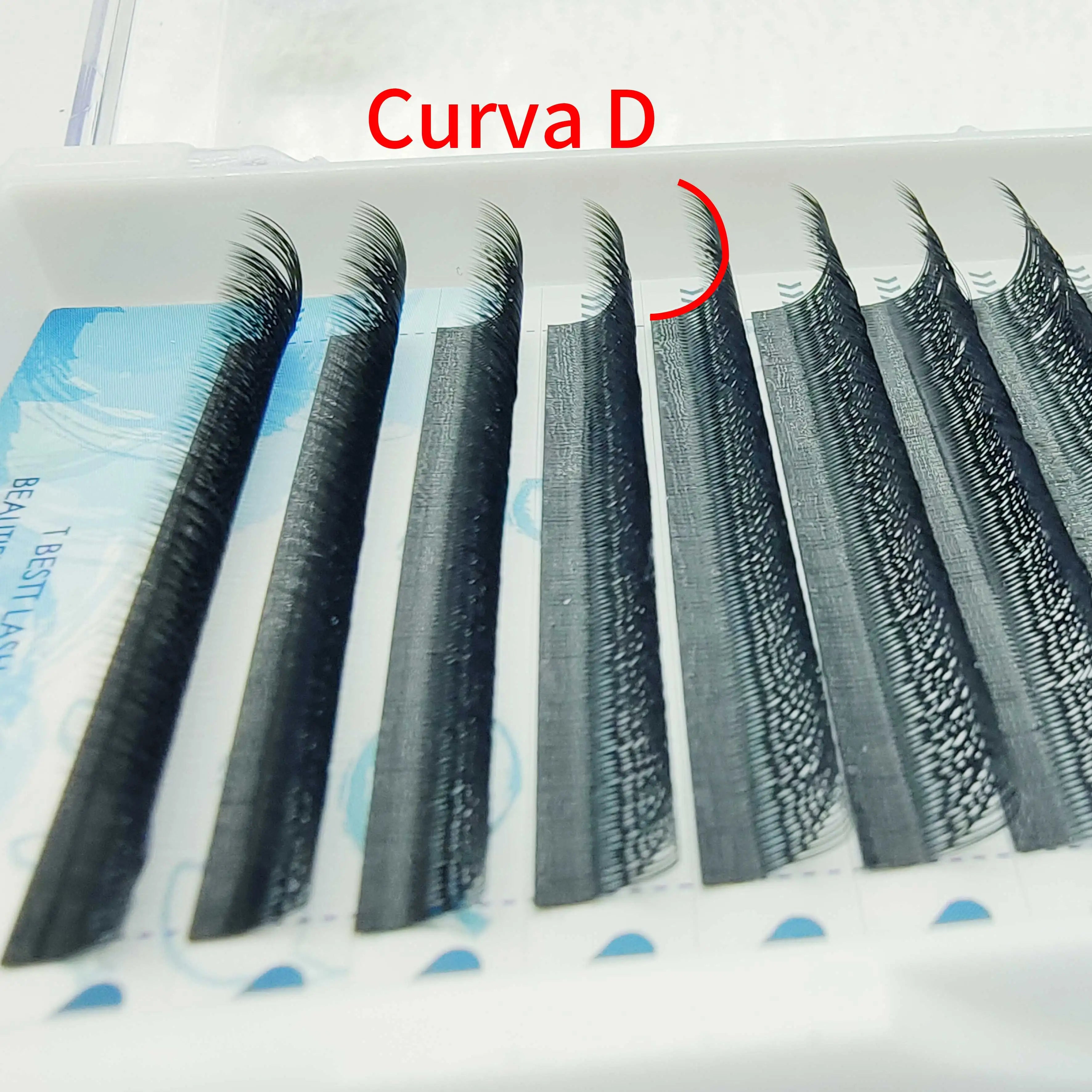Tbestt 6DW Shape Lashes YY Eyelash Volume Extensions 5DW Cilia and Brazilian Volume Mink YY Cilios Extensions Cilios YY