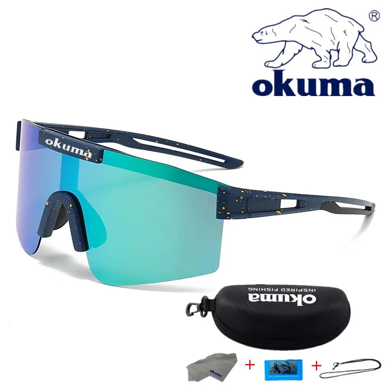 Okuma's new riding polarized sunglasses, motorcycle sports glasses, outdoor climbing sunglasses, UV400