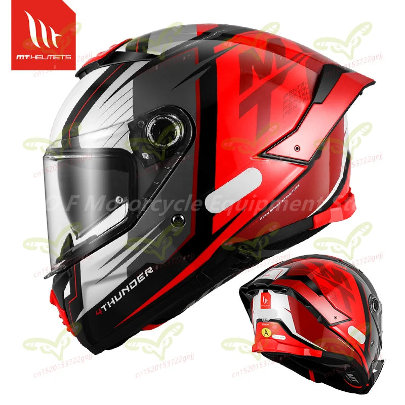 High quality MT Thunder 4 SV helmet motorcycle helmet new full face covered off-road helmet men's four season riding equipment