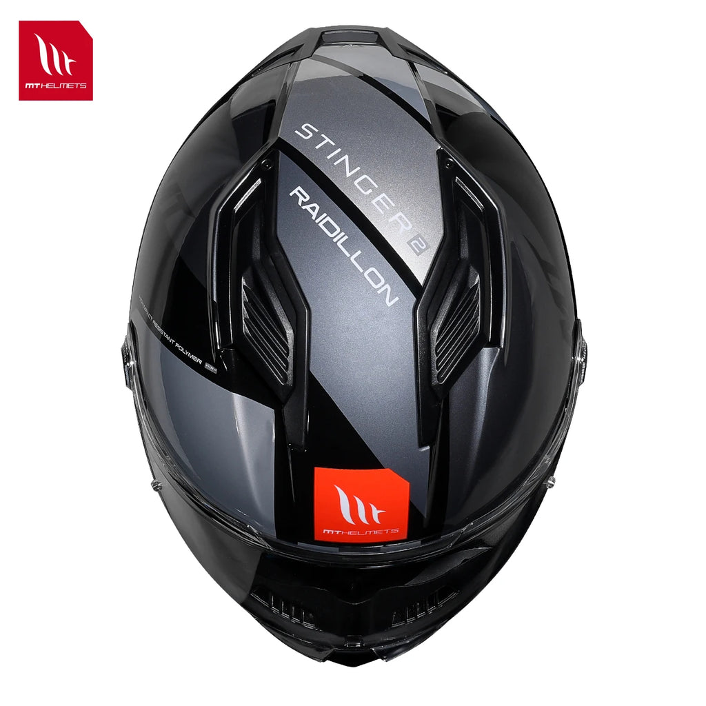 Motocross Helmets Full Face MT Stinger 2 Original Motorcycle Helmet Quick Release ABS Racing XXXL Gloss / Matt NEW ARRIVAL