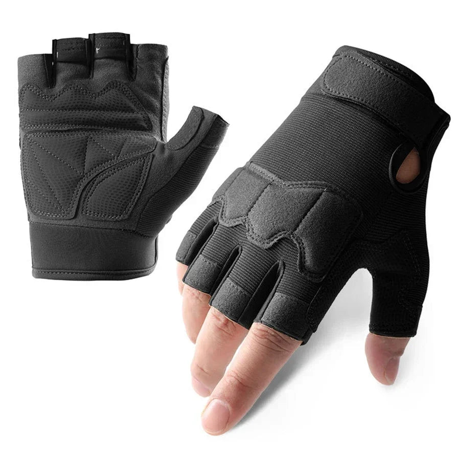 Tactical Gloves,Padded Lightweight Breathable Climbing Glove for Rock,Motorcycle,Climbing,Cycling,Tree,Sail,Outdoor Sports