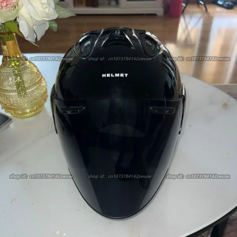 Ram3 Bright White Half Helmet Men and Women Motorcycle Off-Road Summer Helmet Downhill Racing Mountain Cross Casco Capacete
