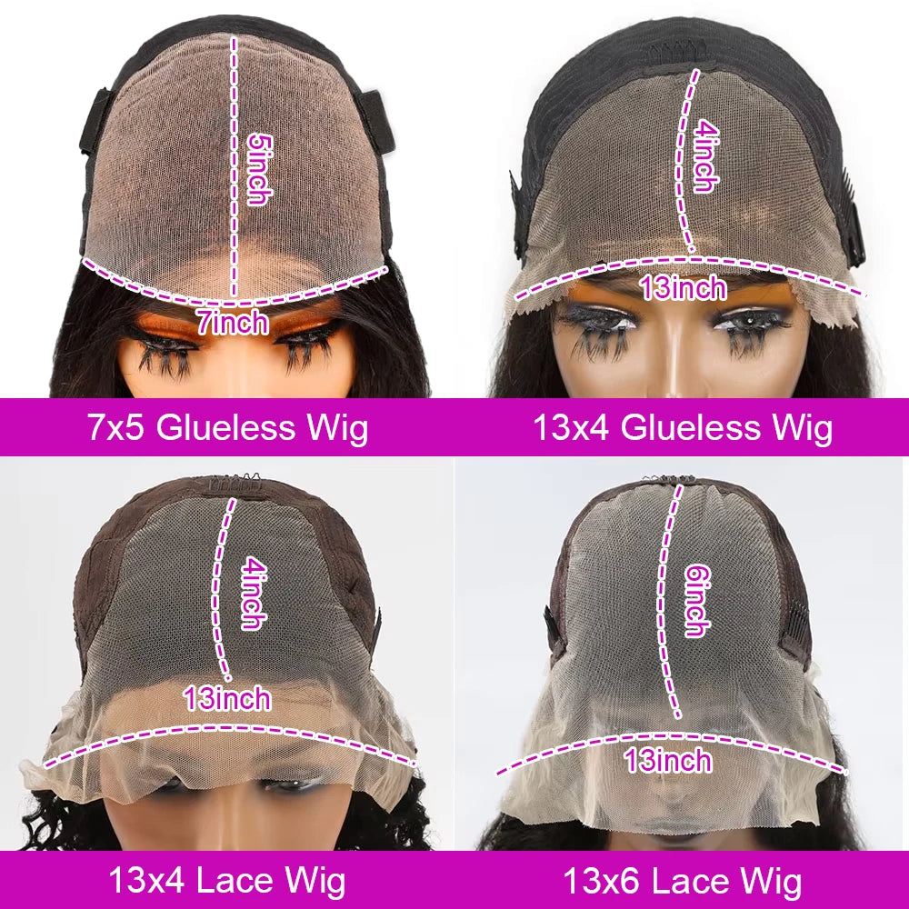 Short Bob Wig 13x4 Body Wave Glueless Wig Human Hair Brazilian Ready To Go Lace Frontal Wig Pre Cut No Glue For Women Preplucked