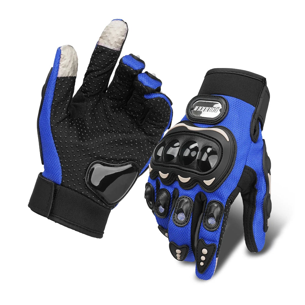 Motorcycle Gloves Moto Touch Screen Breathable Gloves Motorbike Racing Riding Bicycle Protective Guantes Summer Sports Glove