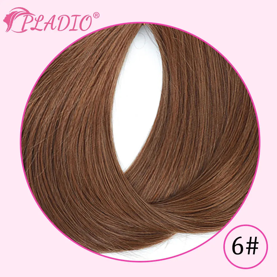 U Part Wigs 100% Human Hair Long Wigs Brazilian Straight Wigs No Lace For Women 14-28 Inch 180% Density