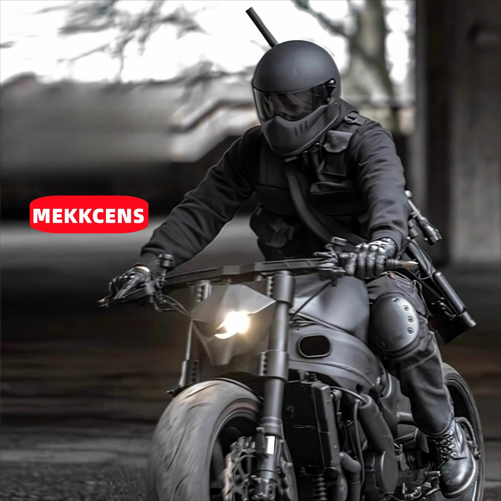 High Strength Fiberglass Classic Retro Full Face Helmet, for Harley Motorcycle and Cruise Motorcycle Protection Helmets