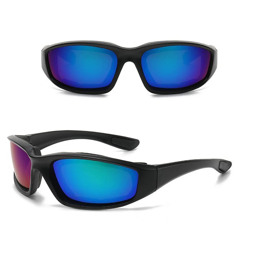 KLASSNUM Yellow Lens Sunglassese For Driving Anti-UV Motorcycle Riding Glasses Padding Goggles Outdoor Sports Women Sunglasses