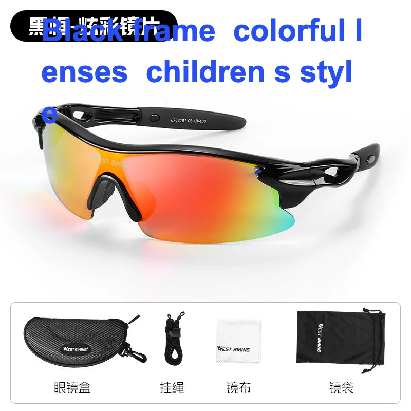 West Rider Unisex Polarized Color Changing Riding Glasses Windproof Outdoor Sports Motorcycle Running Goggles for Men And Women