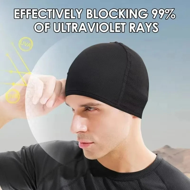 Motorcycle Helmet Inner Cap Hat Quick Dry Breathable Hat Racing Cap Under Helmet Beanie Cap Motocross Motor Helmet Hat 5/1pcs