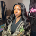 30 40 Inch Body Wave 13x6 HD Lace Frontal Wigs Brazilian Hair 13x4 Transparent Lace Front Human Hair Wigs for Women Pre Plucked