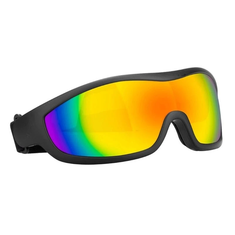 652F Motorcycle Electric Bike Riding Goggles with Anti UV Lens Clear & Comfortable Eyewear for Motorbike E bike Cycling